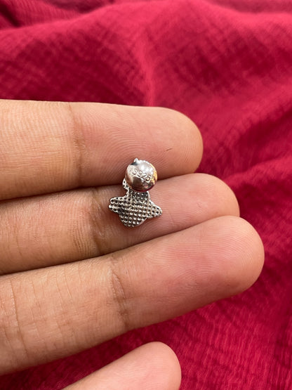 92.5 Silver Unicorn Earrings for Women & Kids | Stylish Cute Fantasy Design | Trendy Jewellery