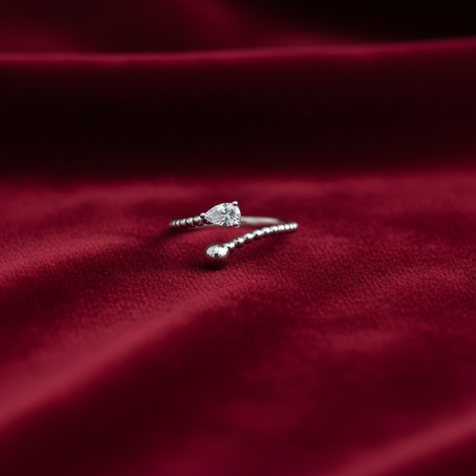 92.5 silver finger ring 
