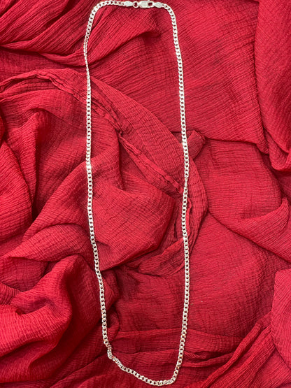 92.5 Silver Men’s Chain 20 Inches | Stylish Premium Link Design | Elegant Fashion Jewellery