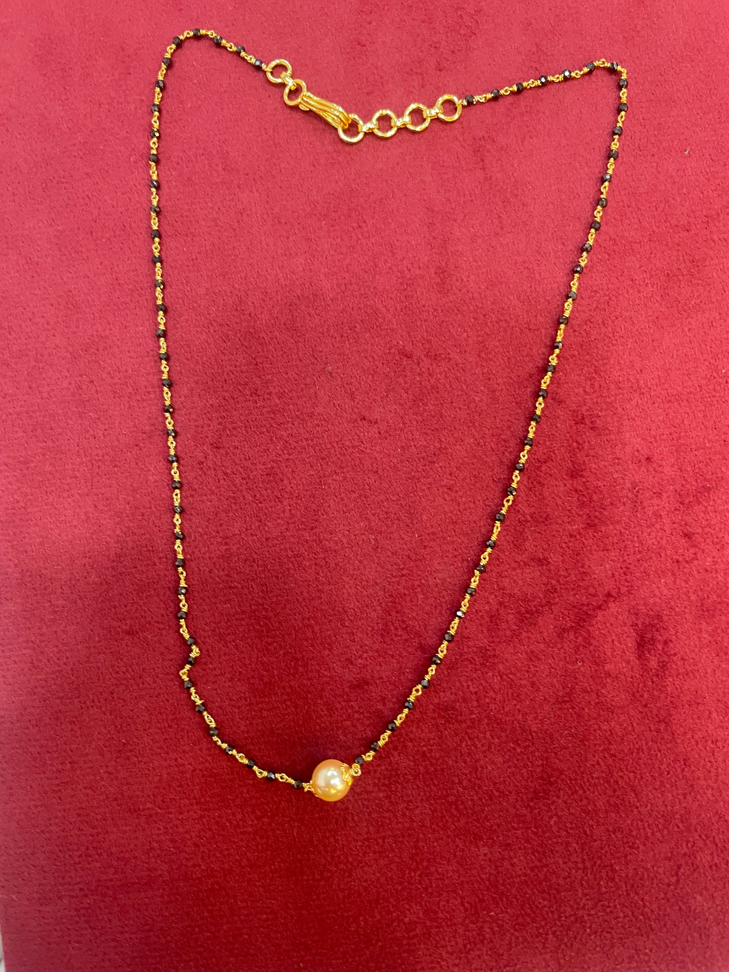 Black bean chains 16 inch