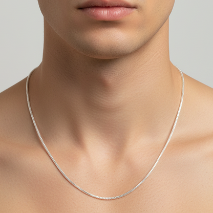 92.5 silver stylish chain 20 inches