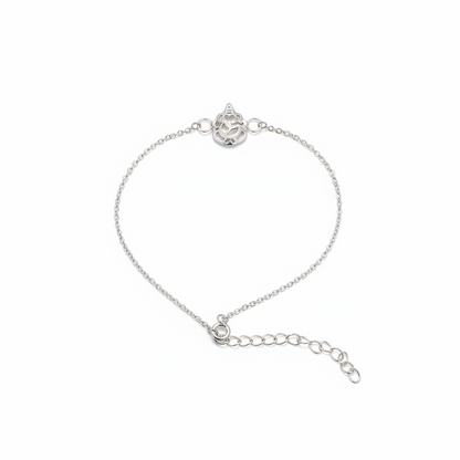 925 Sterling Silver Ganesha Rakhi | Filigree Chain Rakhi for Raksha Bandhan