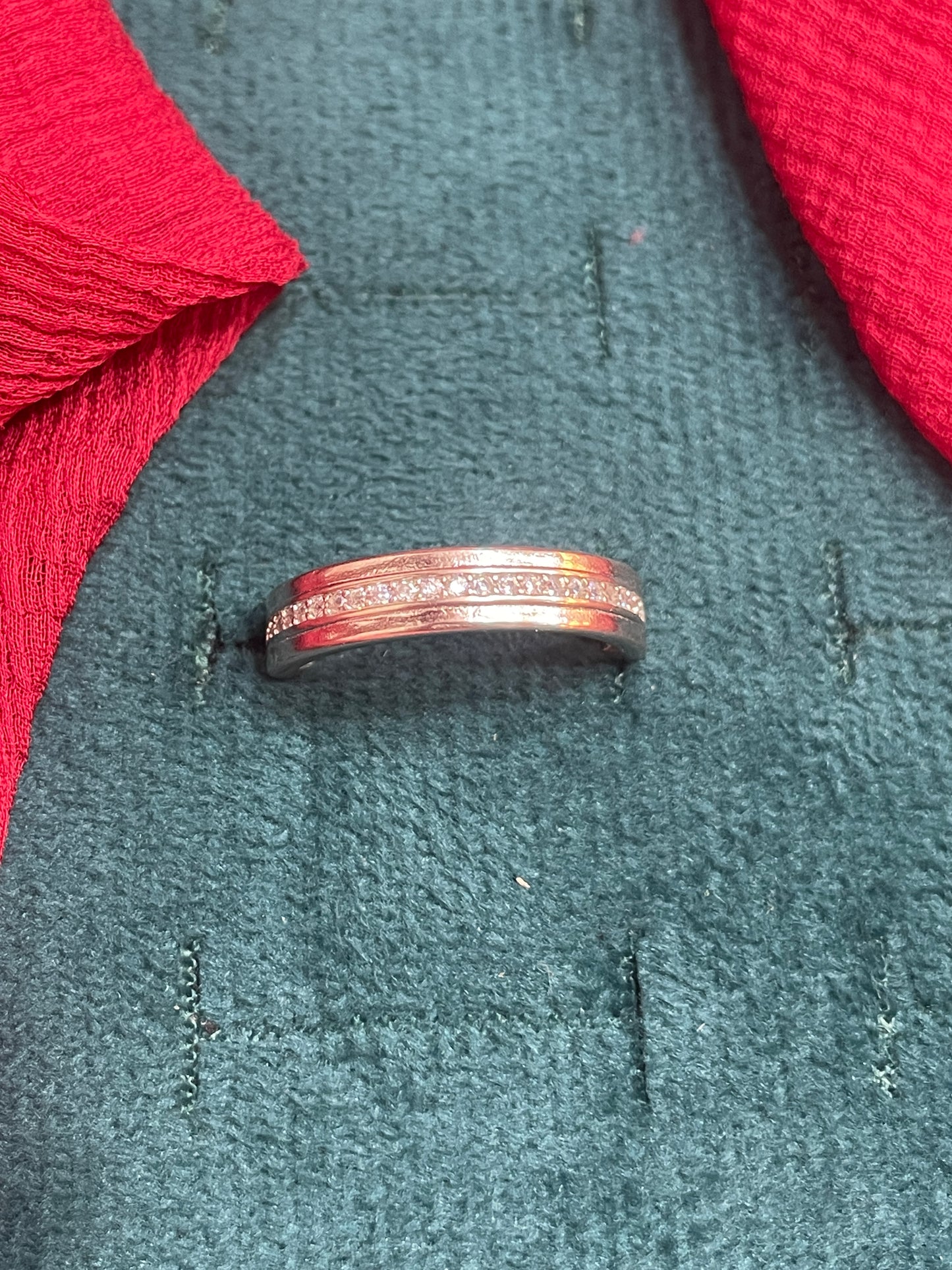92.5 Silver Ring for Women Size 16 | Stylish Sleek Design | Elegant Fashion Jewellery