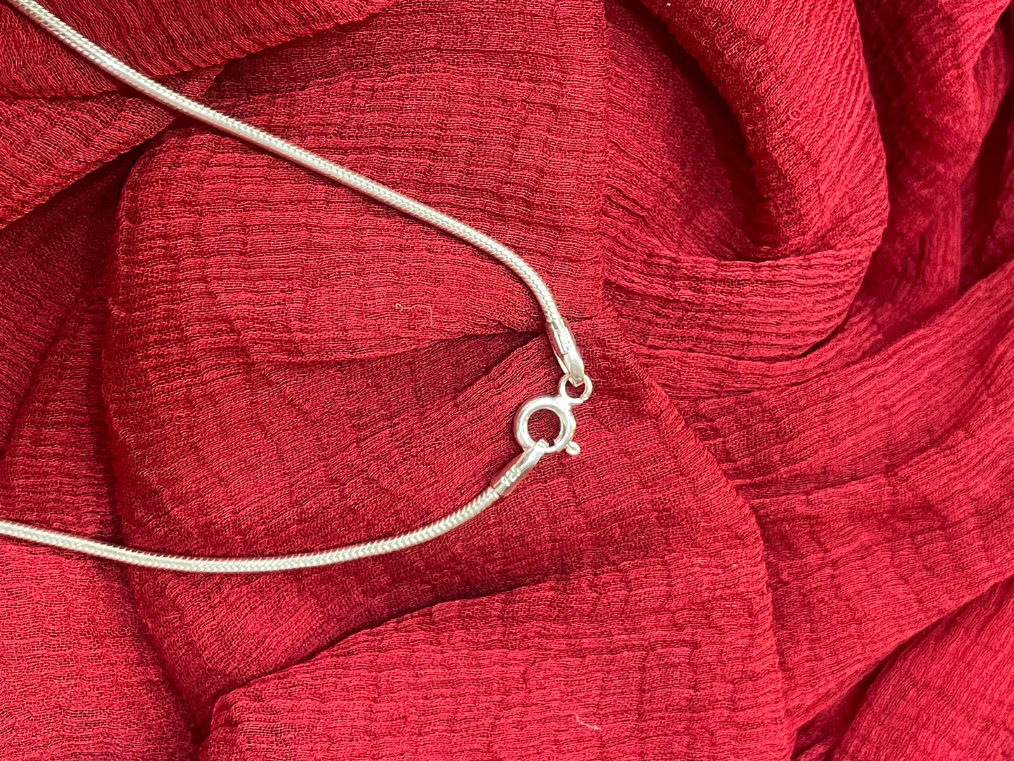 92.5 Silver Men’s Chain 20 Inches | Stylish Structured Link Design | Elegant Fashion Jewellery