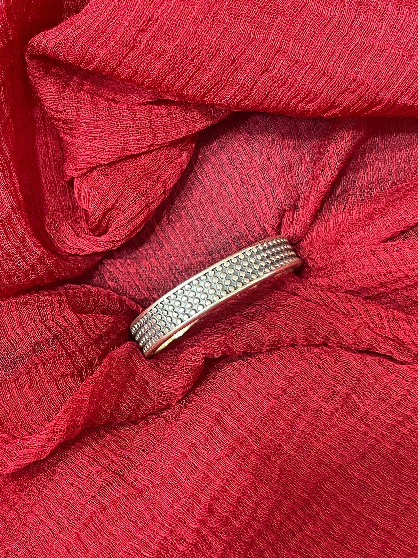 92.5 silver oxidised men’s ring size 26