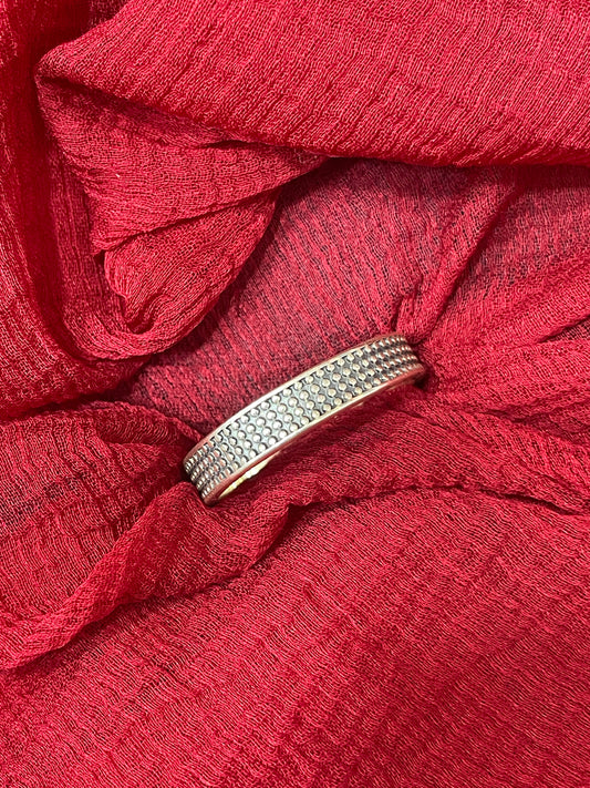 92.5 silver oxidised men’s ring size 26
