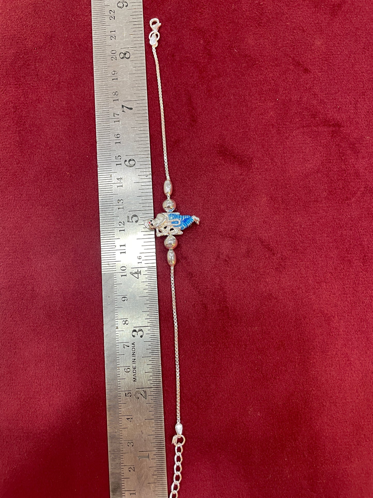 925 Silver Krishna Rakhi