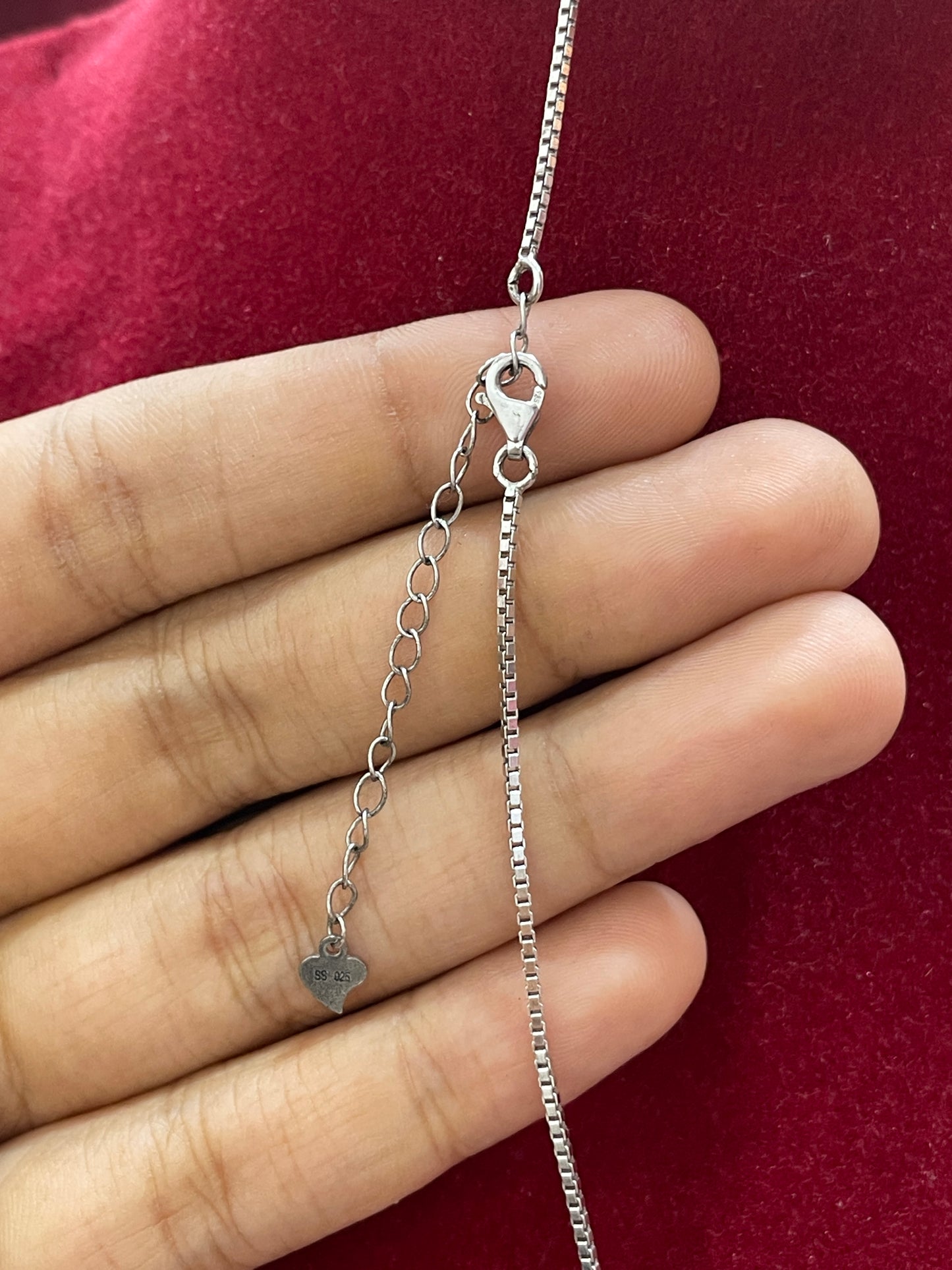 92.5 Silver Stylish Necklace for Women 19 Inches | Elegant Modern Design | Premium Daily Wear Jewellery