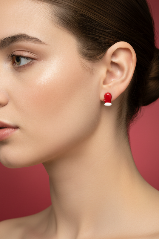 92.5 Silver Minimal Boxing Gloves Earrings for Women | Cute Sporty Design | Stylish Jewellery