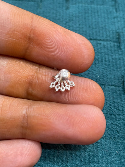 92.5 Silver Second Studs | Stylish Minimal Design | Elegant Fashion Jewellery
