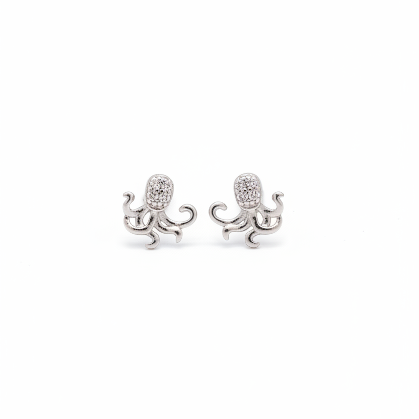 92.5 Silver Simple Elegant Earrings for Women | Stylish Minimal Design | Everyday Wear Jewellery