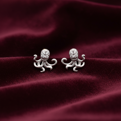 92.5 Silver Simple Elegant Earrings for Women | Stylish Minimal Design | Everyday Wear Jewellery