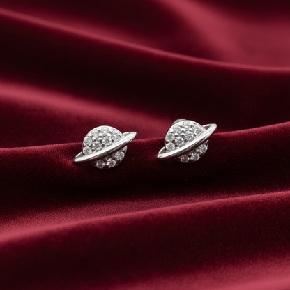92.5 silver second studs earrings 