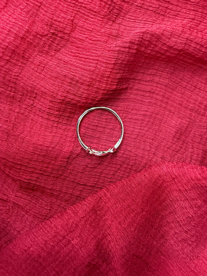 92.5 Silver Infinity Ring for Women