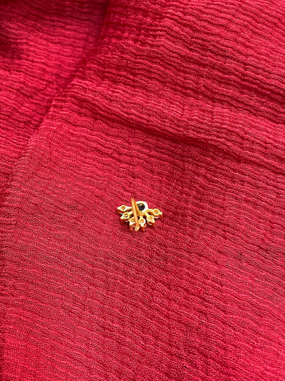 92.5 Silver Gold Plated Nose Pin for Women | Stylish Elegant Design | Jewellery