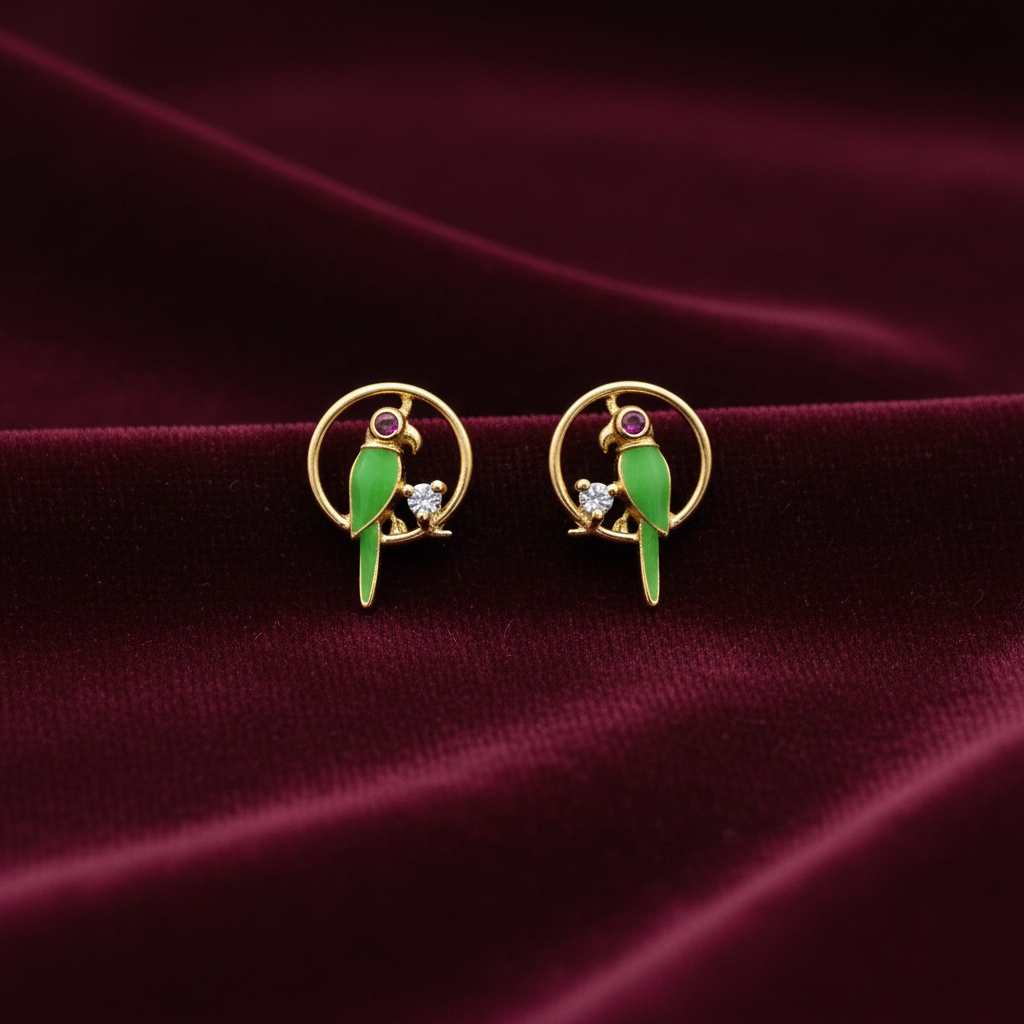 92.5 silver second studs earrings 