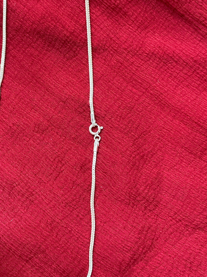 92.5 silver classy chain 24 inches