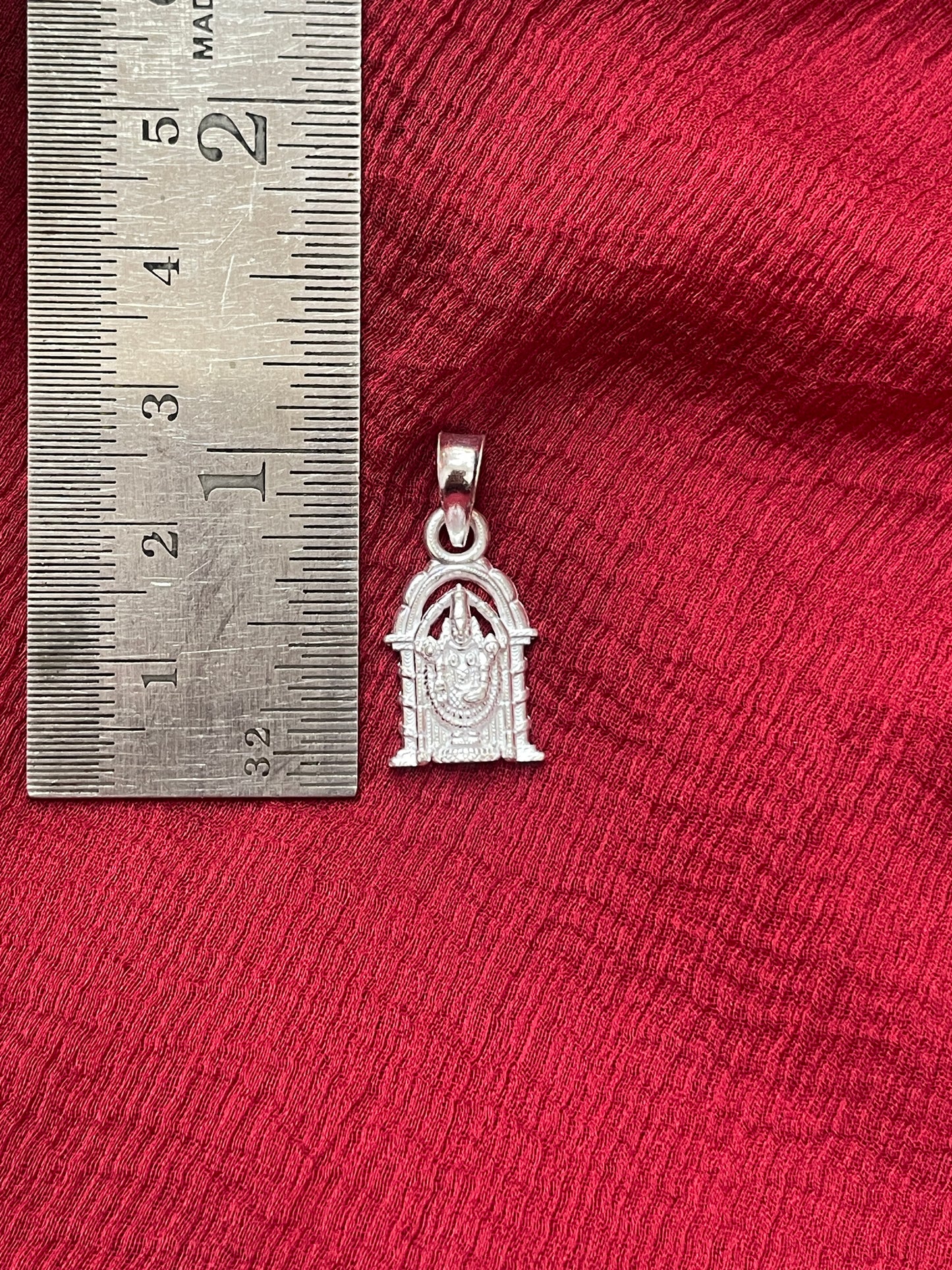92.5 Silver Balaji Pendant for Men & Women | Venkateswara Swamy Divine Design | Temple Jewellery