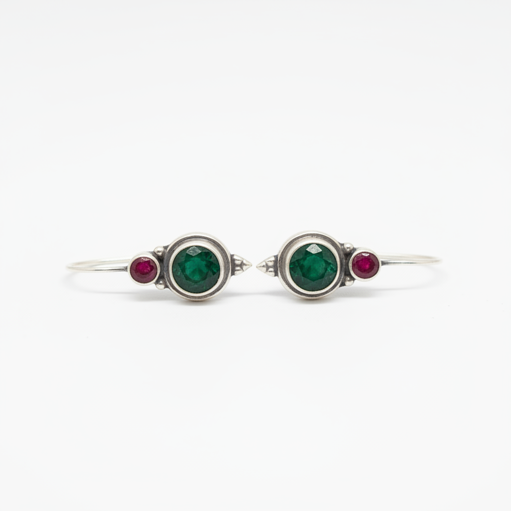 92.5 Silver Stylish Earrings for Women | Elegant Modern Design | Everyday Wear Jewellery