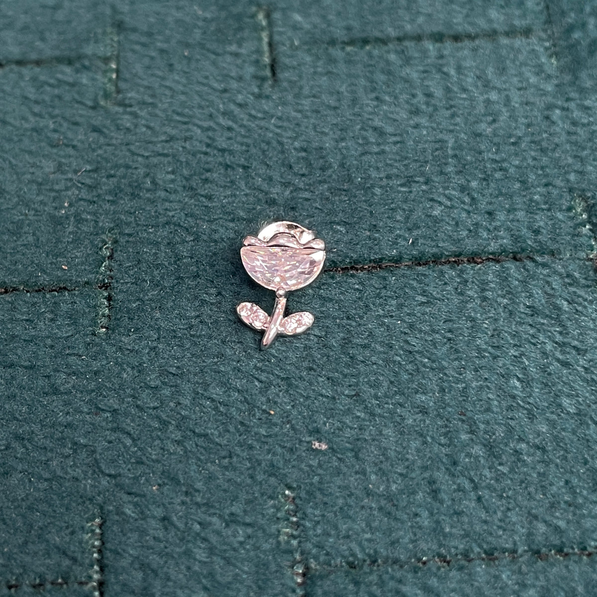 92.5 Silver Rose Stud Earrings | Classy Premium Floral Design | Jewellery pair