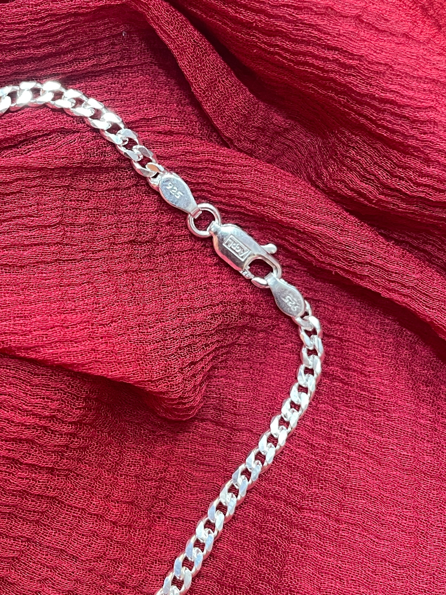 92.5 Silver Men’s Chain 20 Inches | Stylish Premium Link Design | Elegant Fashion Jewellery