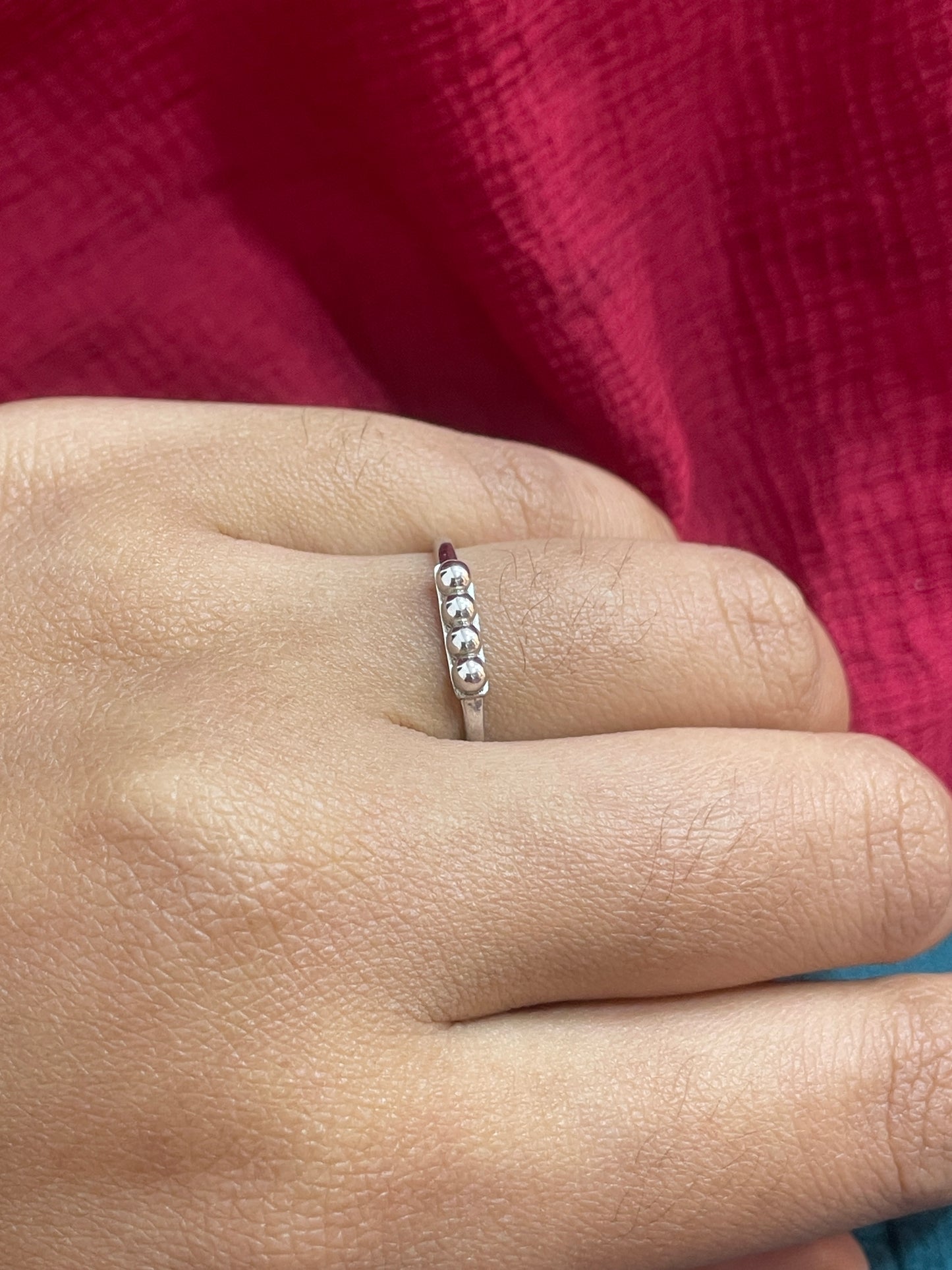 92.5 Silver Minimal Ring for Women Size 15 | Stylish Streamlined Design | Elegant Fashion Jewellery