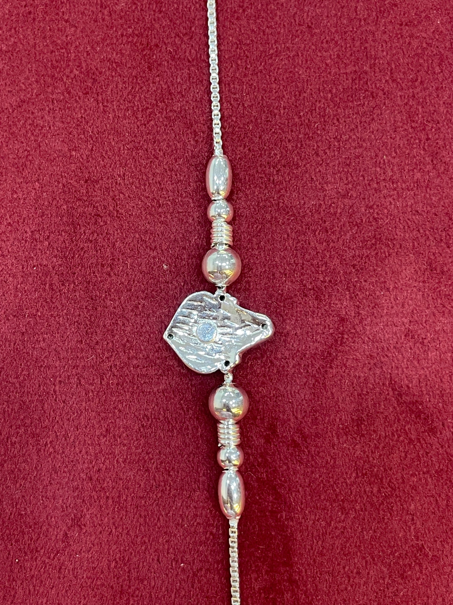 925 Silver Balaji Rakhi