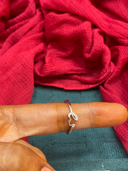 92.5 Silver ring size 12