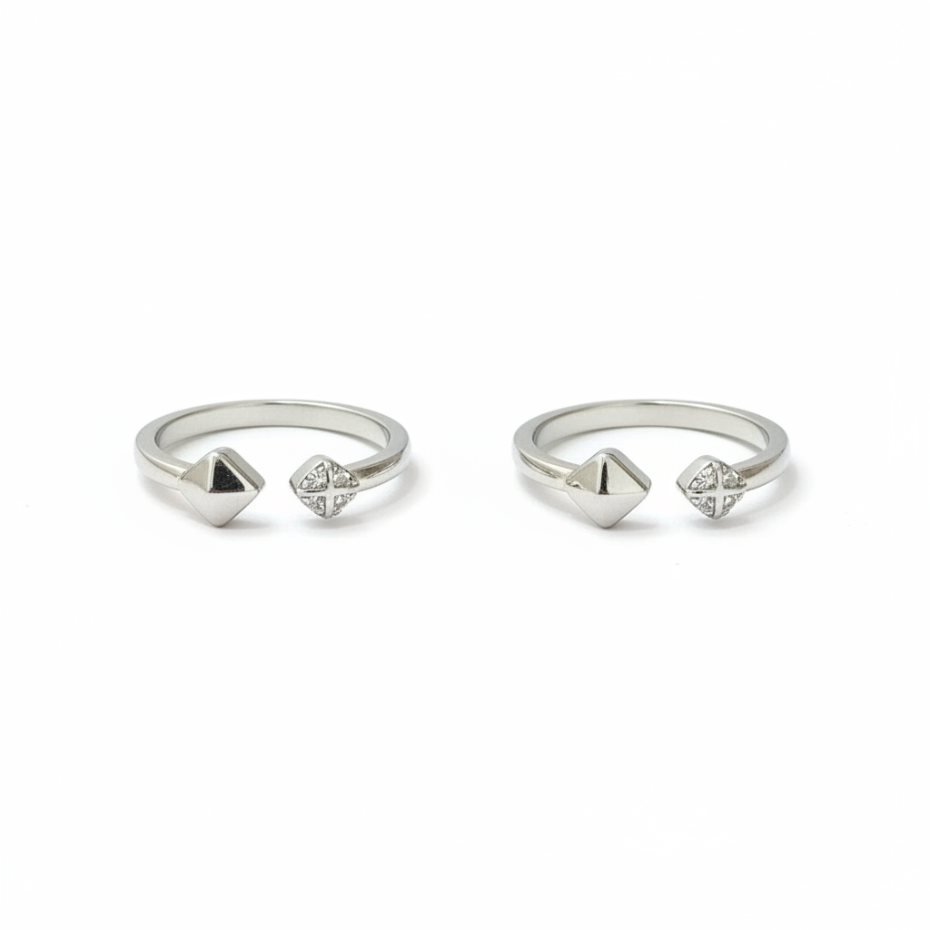 92.5 Silver Classic Toe Rings | Premium Elegant Design | Jewellery