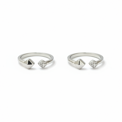 92.5 Silver Classic Toe Rings | Premium Elegant Design | Jewellery