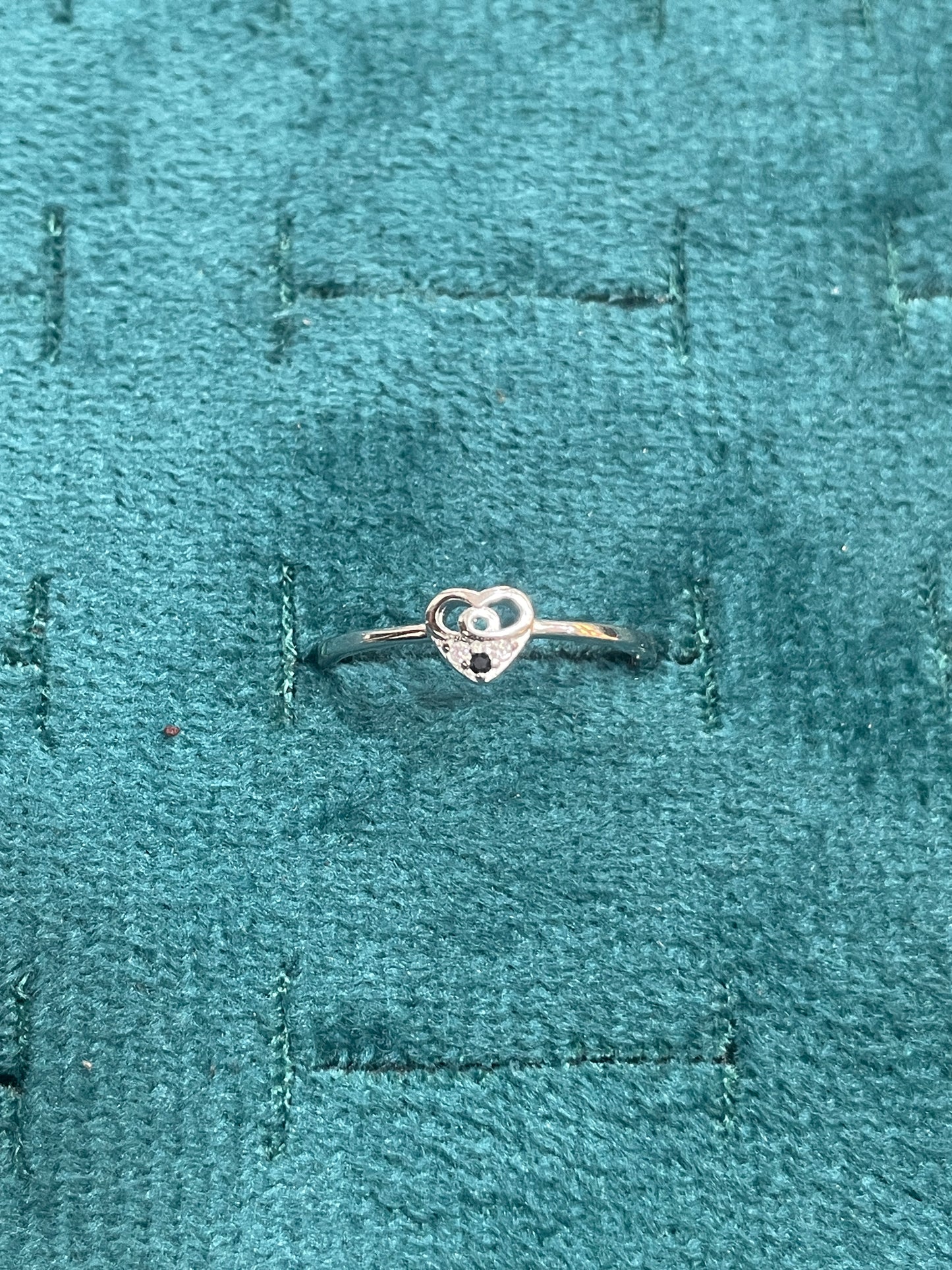 92.5 Silver Heart Ring for Women Size 10 | Stylish Elegant Love Design | Gift Jewellery