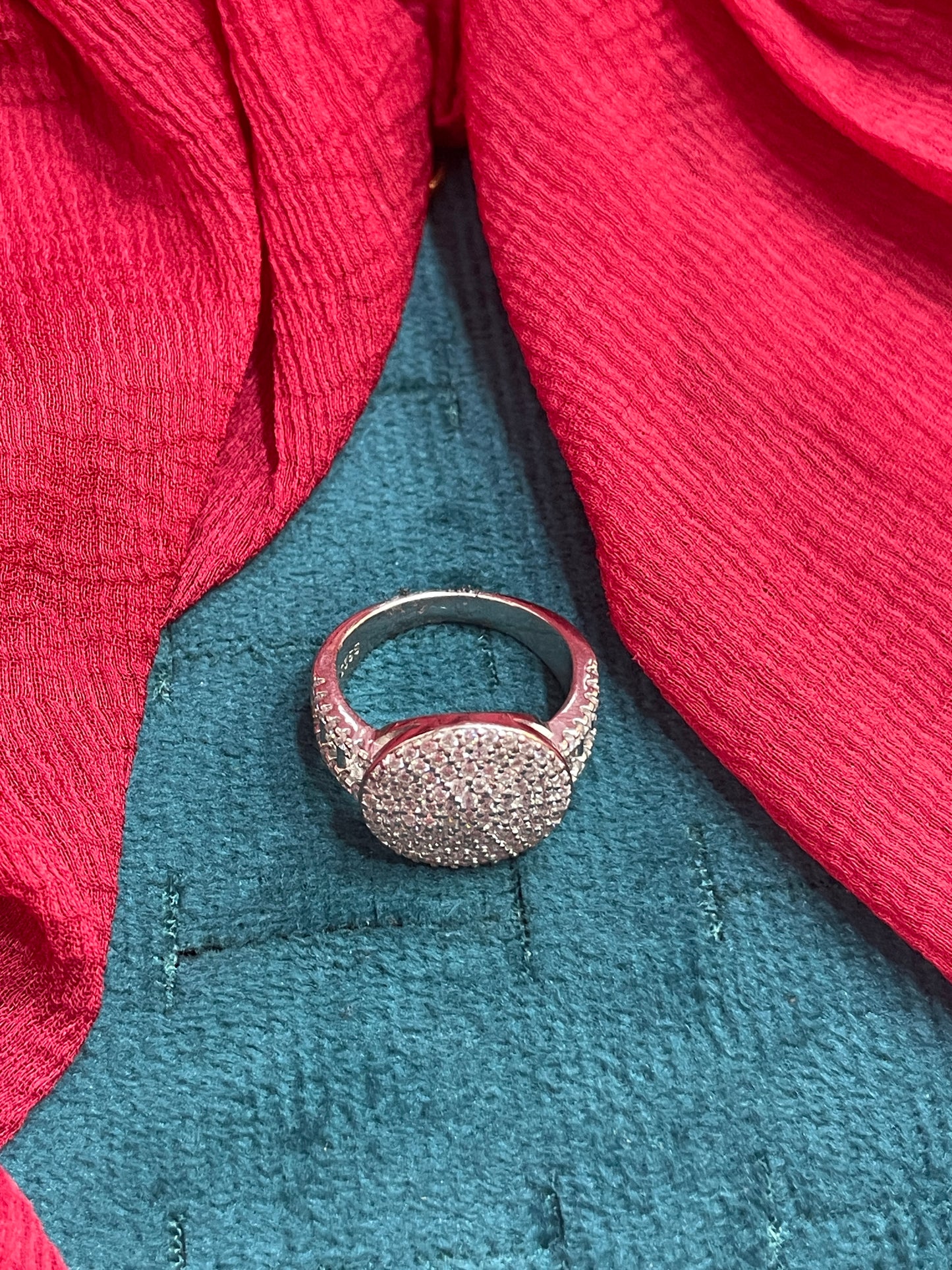 92.5 Silver Stylish Round Ring for Women | Elegant Minimal Design | Daily Wear Jewellery