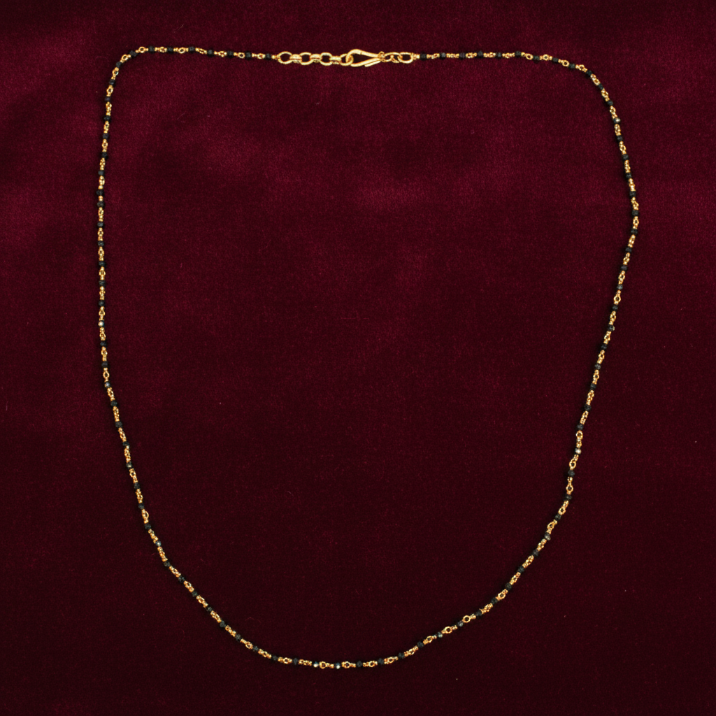 92.5 silver black bead chains 