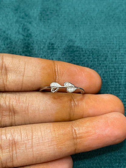 92.5 Silver Hearts Ring for Women Size 15 | Stylish Multi Heart Design | Elegant Jewellery