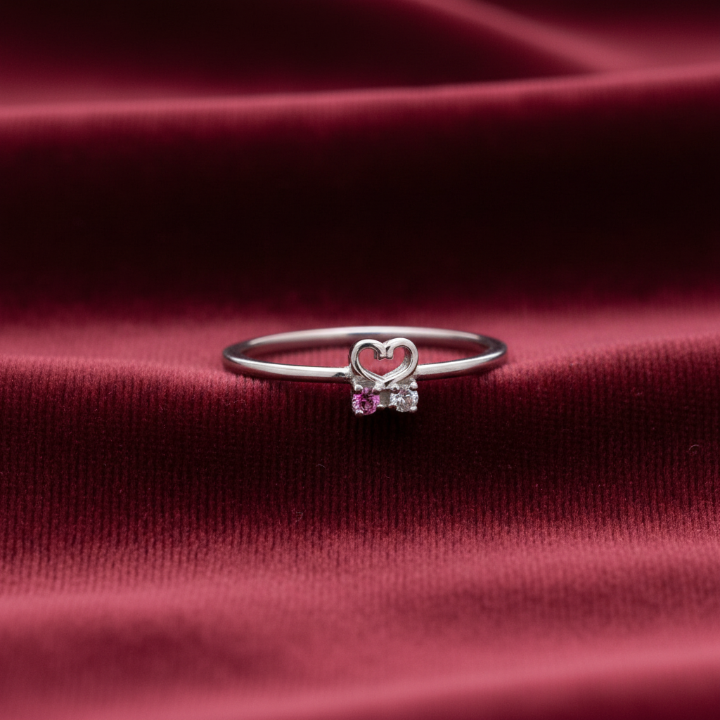 92.5 Silver Ring for Women Size 8 | Stylish Elegant Finish | Fashion Jewellery