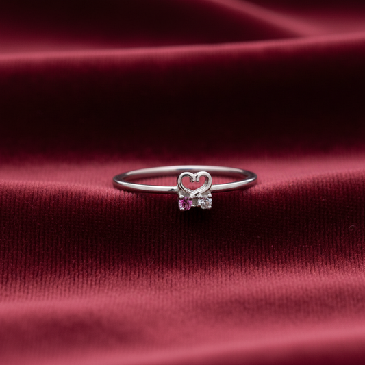 92.5 Silver Ring for Women Size 8 | Stylish Elegant Finish | Fashion Jewellery