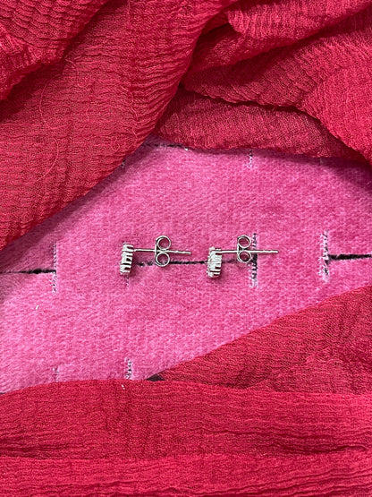 92.5 Silver Round Stud Earrings | Classy Everyday Design | Jewellery and elegant