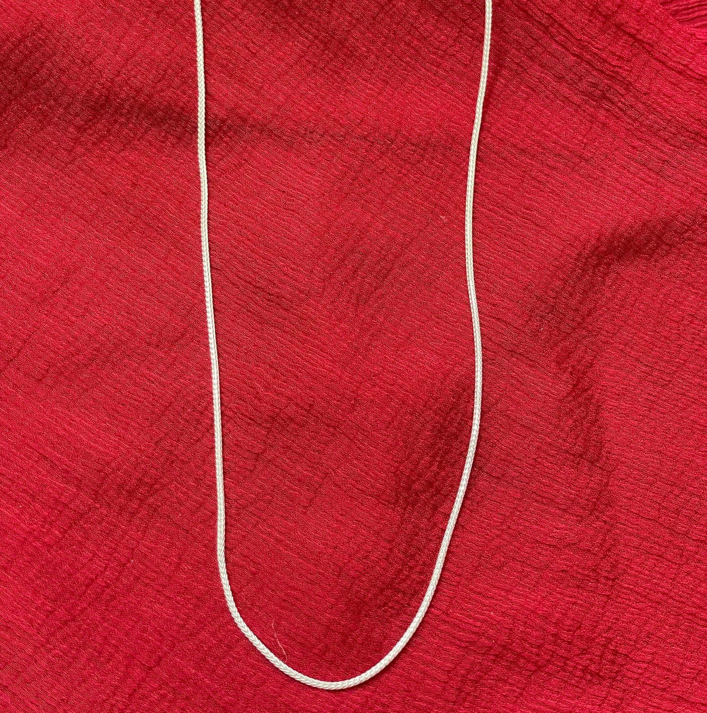 92.5 silver minimal chain 18 inches