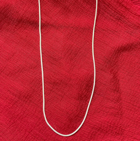 92.5 silver minimal chain 18 inches