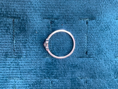 92.5 Silver Lotus Ring for Women Size 7 | Stylish Spiritual Design | Elegant Fashion Jewellery