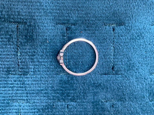 92.5 Silver Lotus Ring for Women Size 7 | Stylish Spiritual Design | Elegant Fashion Jewellery