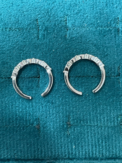 92.5 Silver Toe Rings | Stylish Minimal Finish | Elegant Foot Jewellery