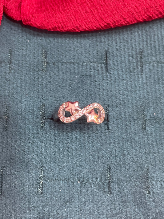 92.5 Silver Infinity Ring for Women Size 10 | Stylish Eternal Symbol Design | Elegant Gift Jewellery