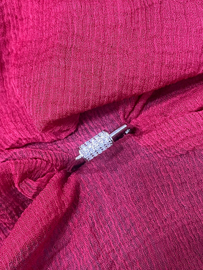 92.5 silver stylish classy ring size 14
