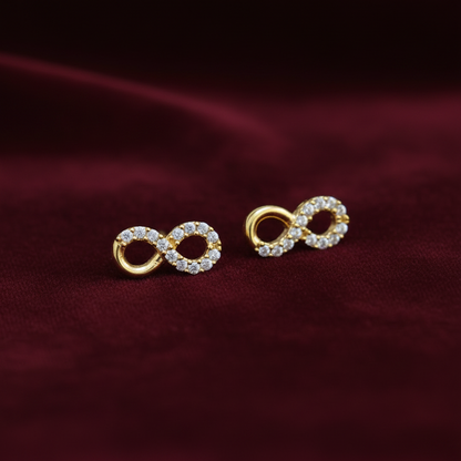 92.5 silver second studs earrings 