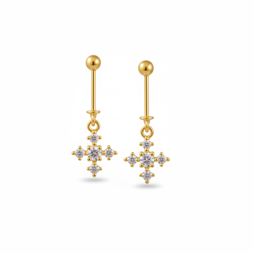 92.5 Silver Gold Plated Plus Bugadi Pair| Elegant Traditional Design | Jewellery
