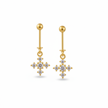 92.5 Silver Gold Plated Plus Bugadi Pair| Elegant Traditional Design | Jewellery