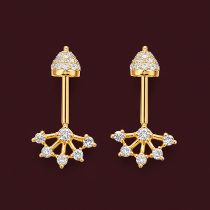 92.5 Silver Temple Bugadi | Traditional Ethnic Design | Jewellery