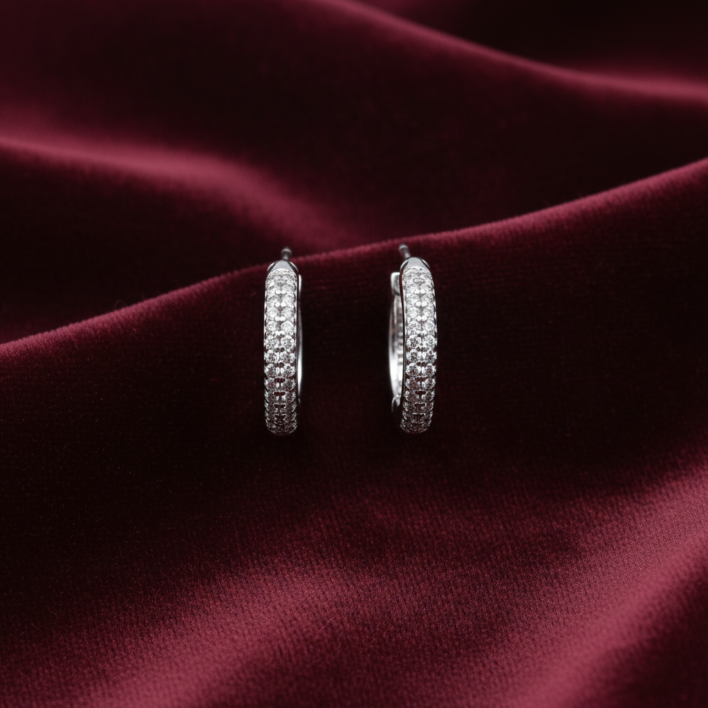 92.5 silver earrings 