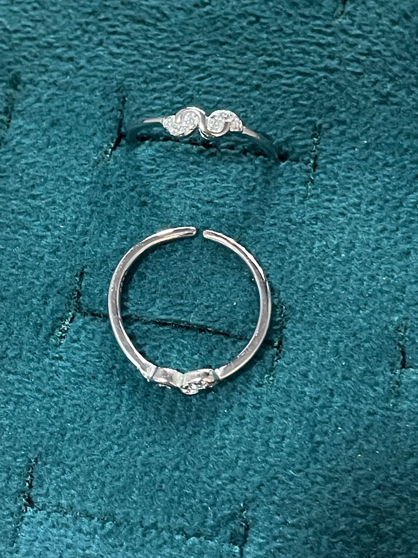92.5 Sterling Silver Trendy Toe Rings for Women | Contemporary Stylish Design